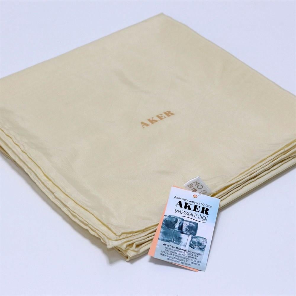 Aker Düz Yaz Serinliği İpek Koton Eşarp 7071720-463