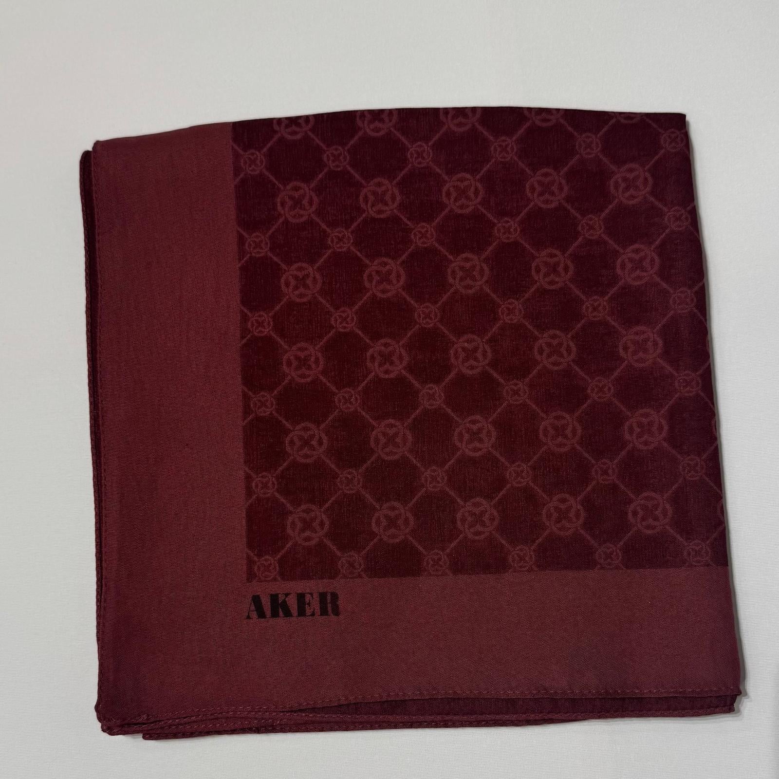 Aker Elegance Monogram Eşarp 1090500-942