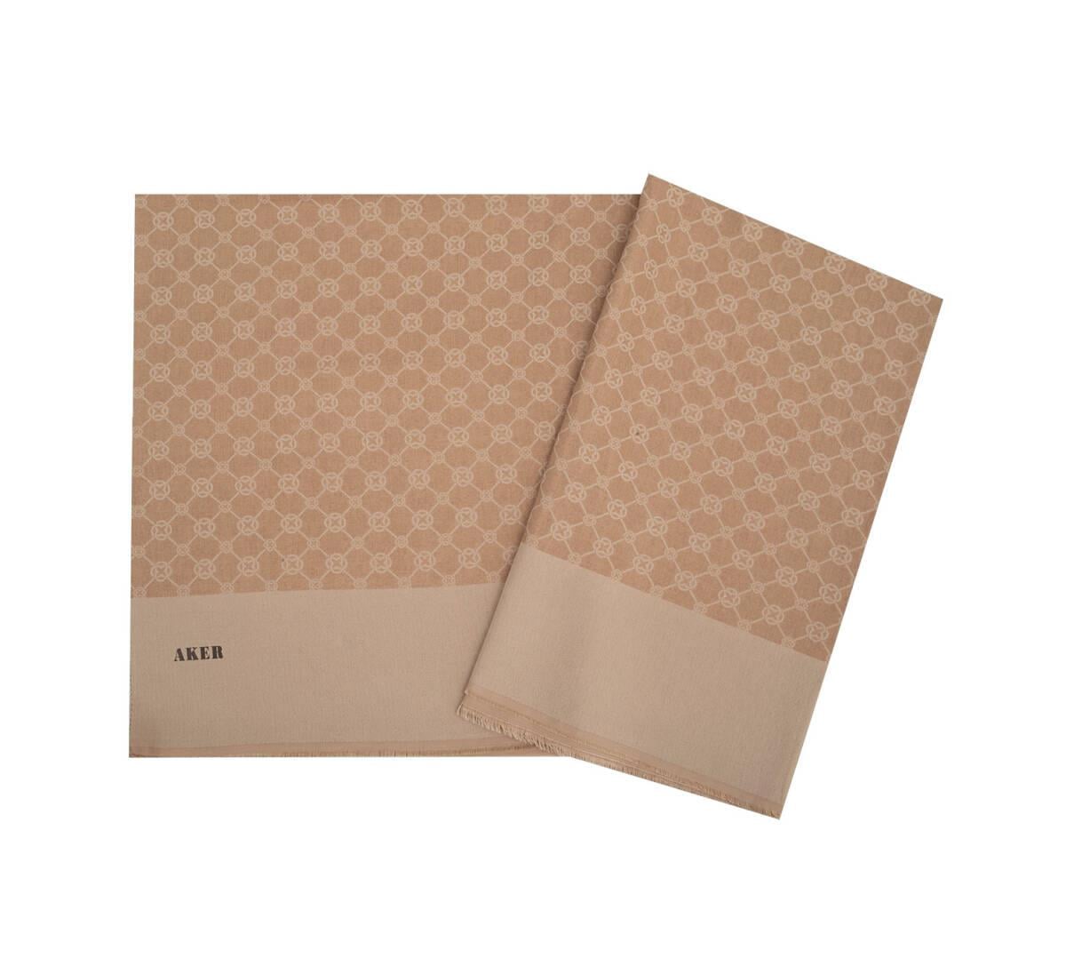 Aker Elegance Monogram Şal 1090100-983
