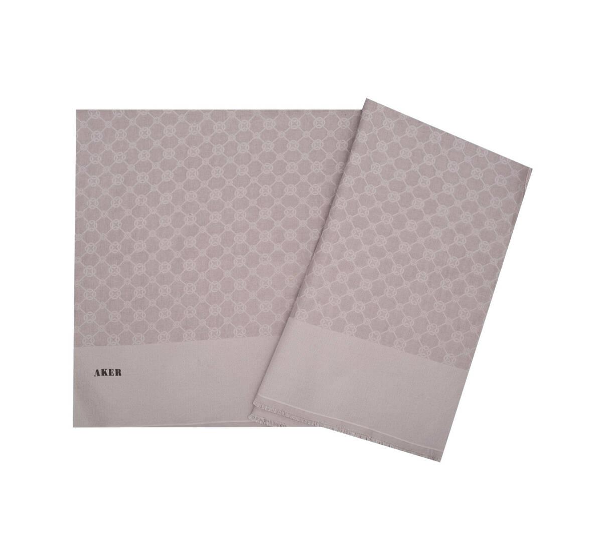 Aker Elegance Monogram Şal 1090100-991