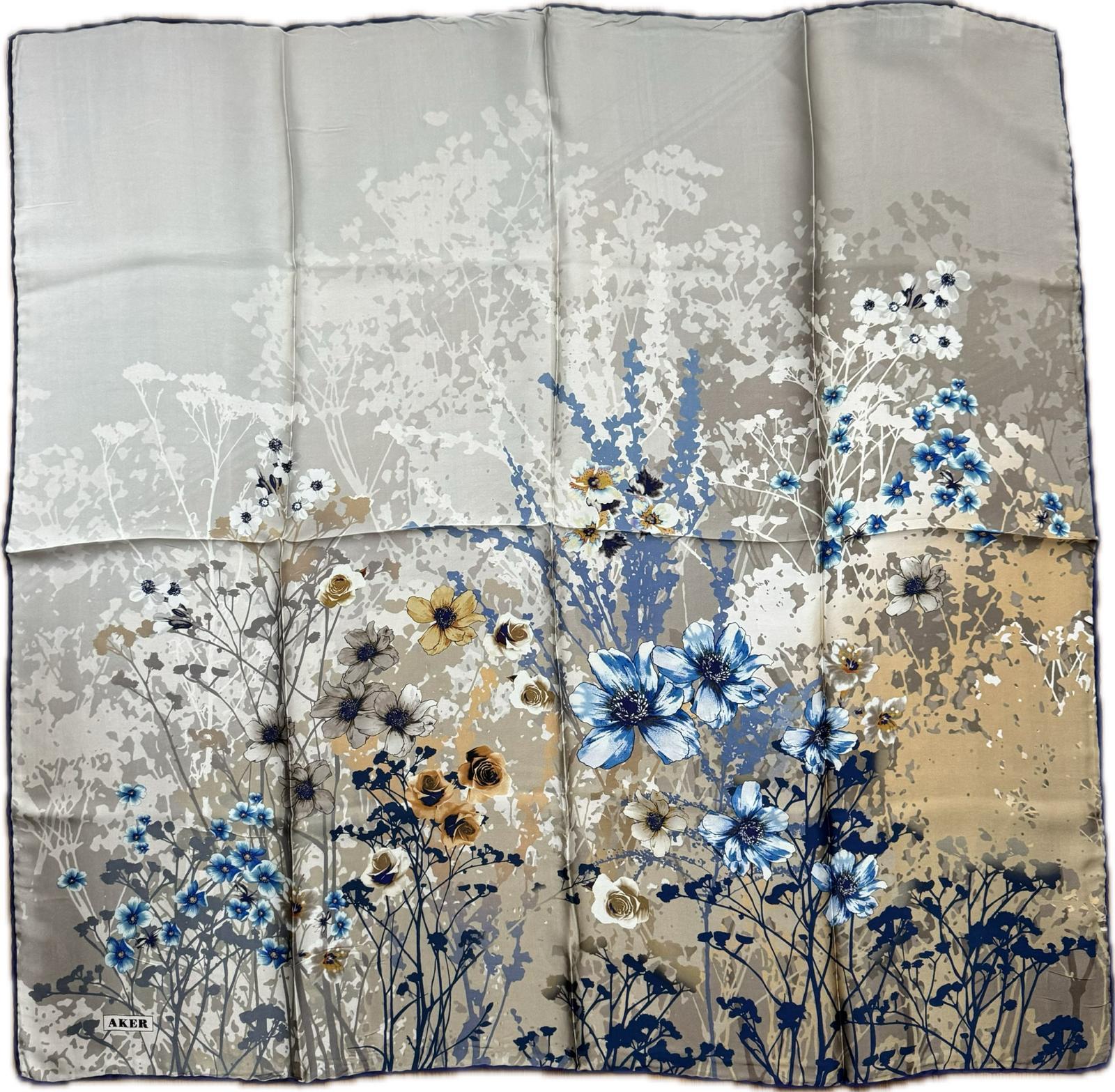 Aker İpek Krep Saten Eşarp 7756701-323