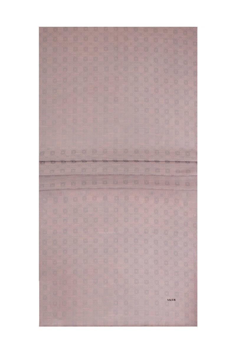 Aker Logolu İpek Koton Jakar Şal 8935977-971
