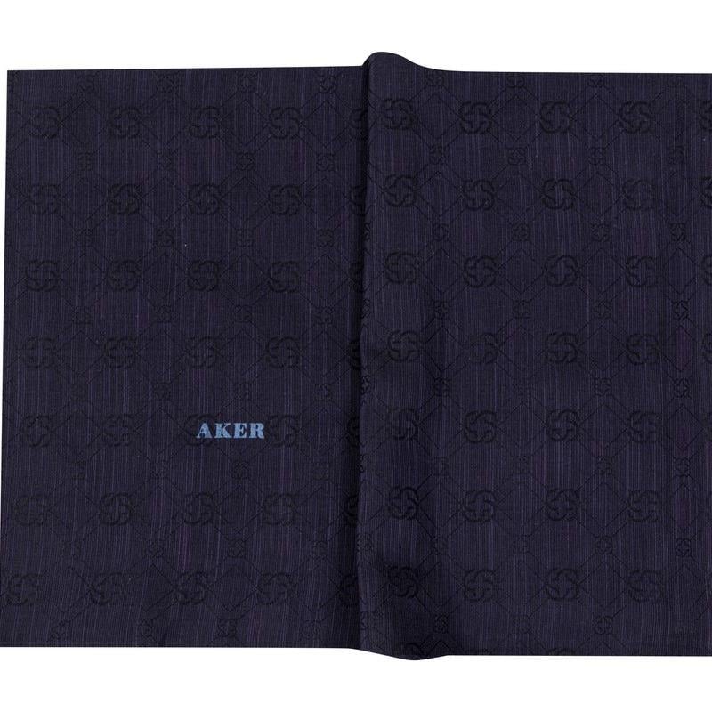 Aker Logolu İpek Koton Jakar Şal 8935977-921