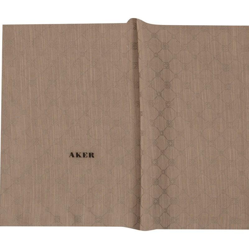 Aker Logolu İpek Koton Jakar Şal 8935979-933