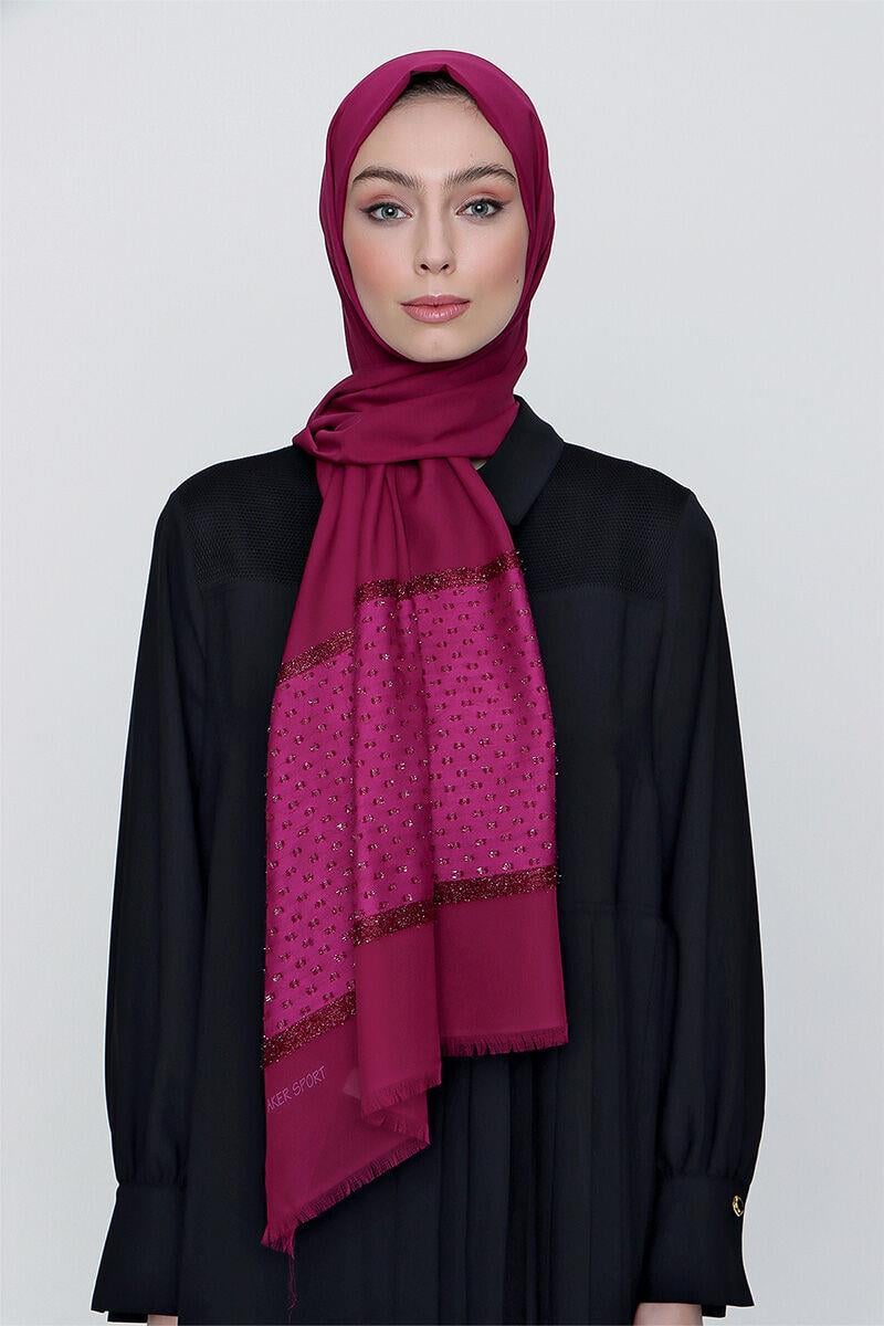 Aker Sport Simli Jakar Şal 1060300-994
