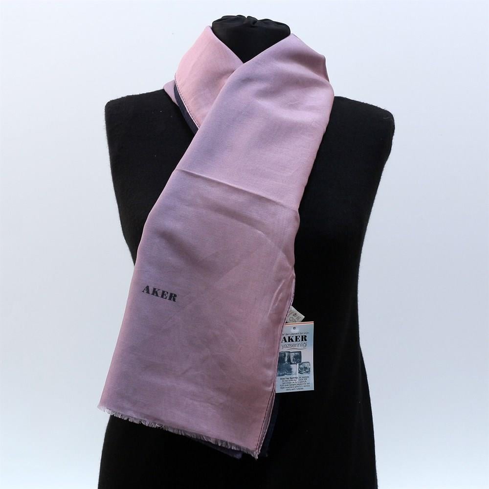 Aker Yaz Serinliği Degrade İpek Koton Etol Şal 7072777-496