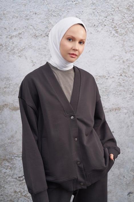 Armanda Bambu Kraş Eşarp 3286-Kırık Beyaz