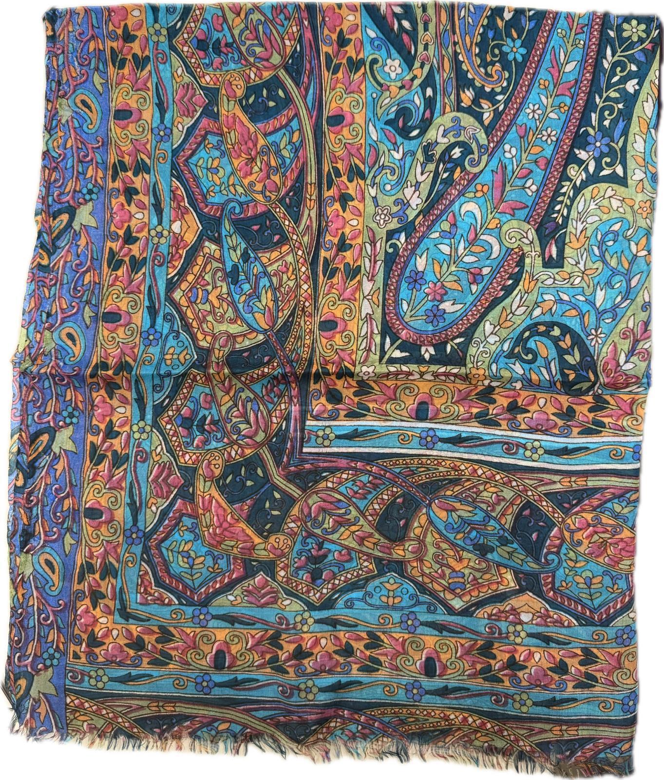 Armanda Etro Desen Şal 11092024-Model 04