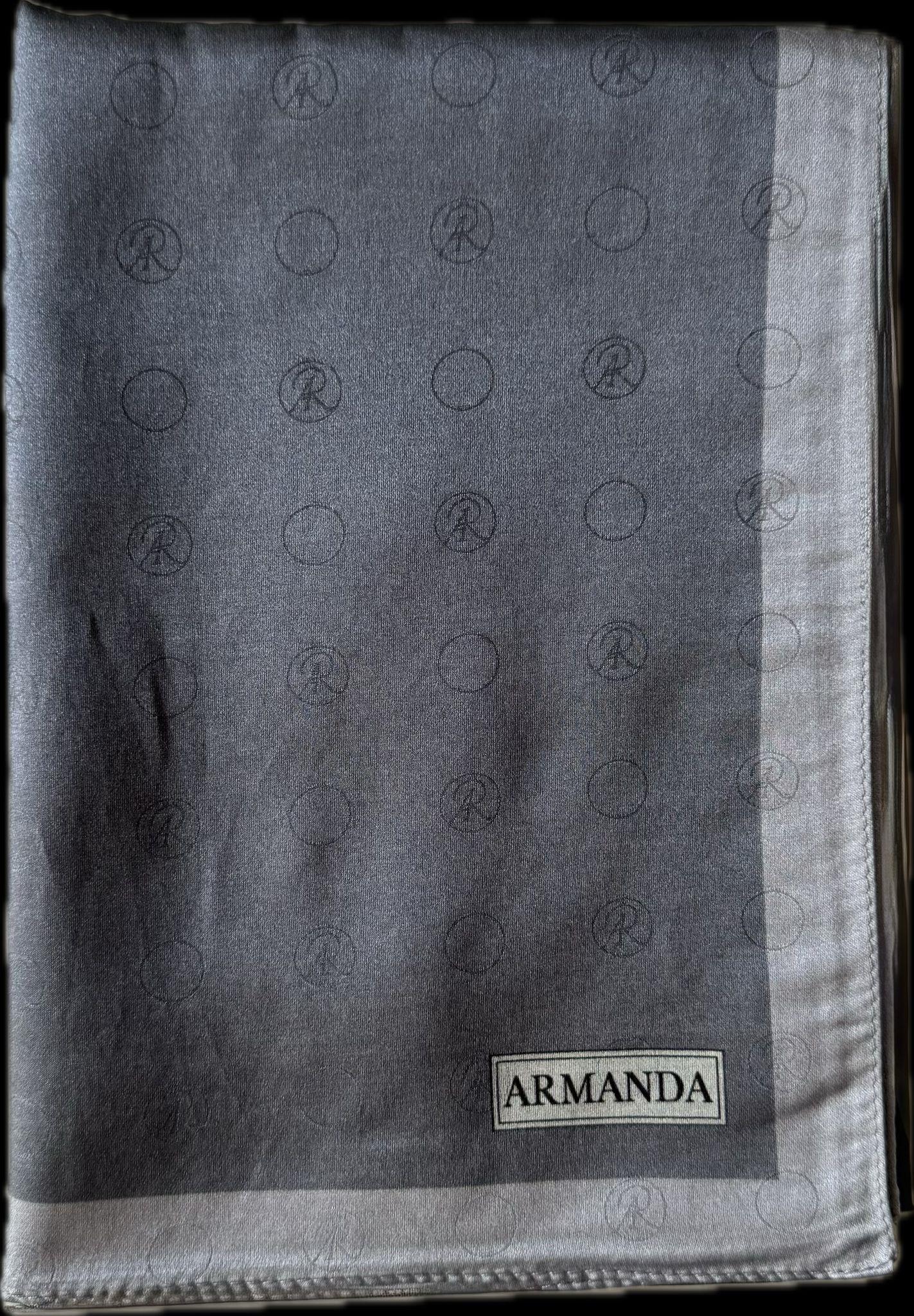 Armanda Hologram Şal 3371-Füme