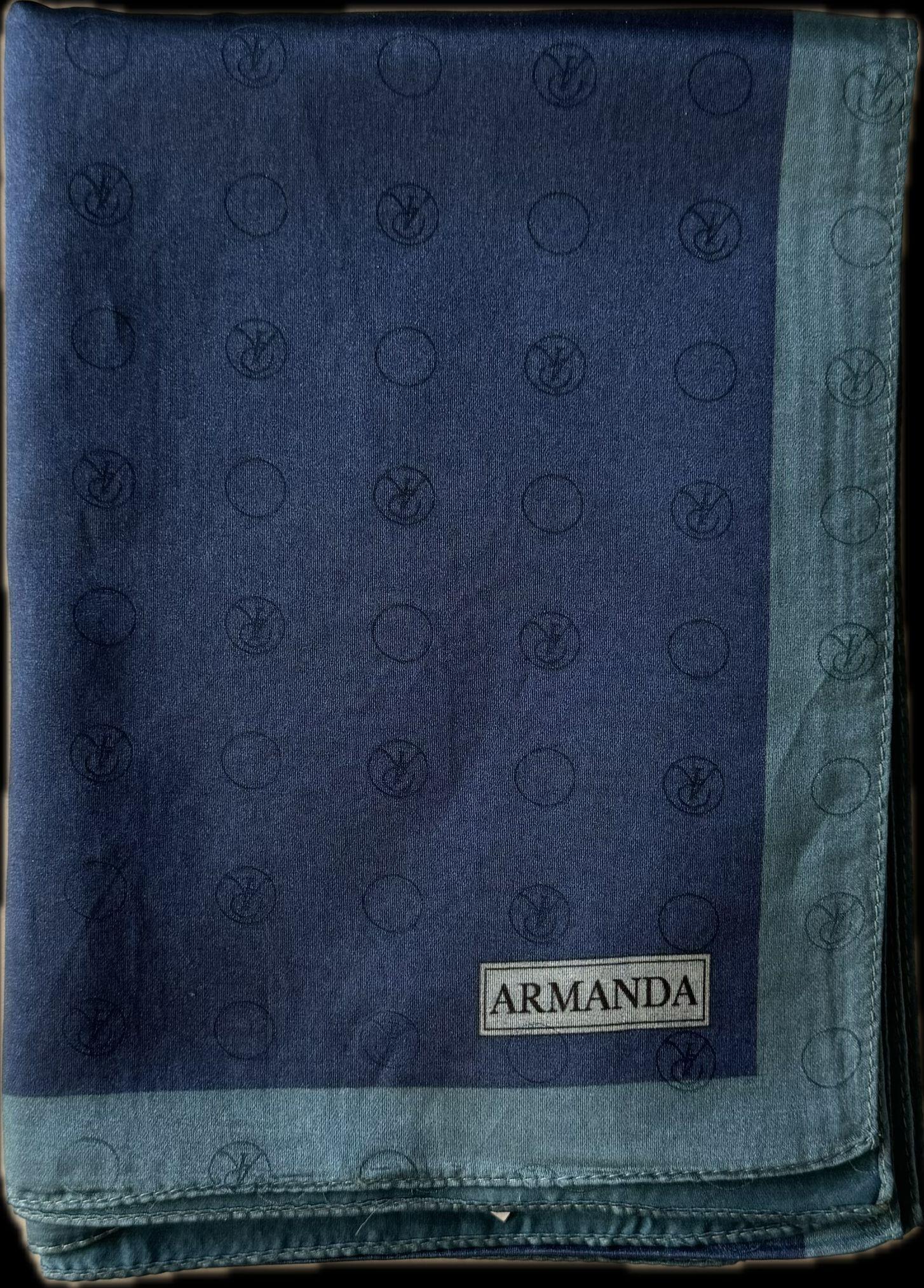 Armanda Hologram Şal 3371-Lacivert