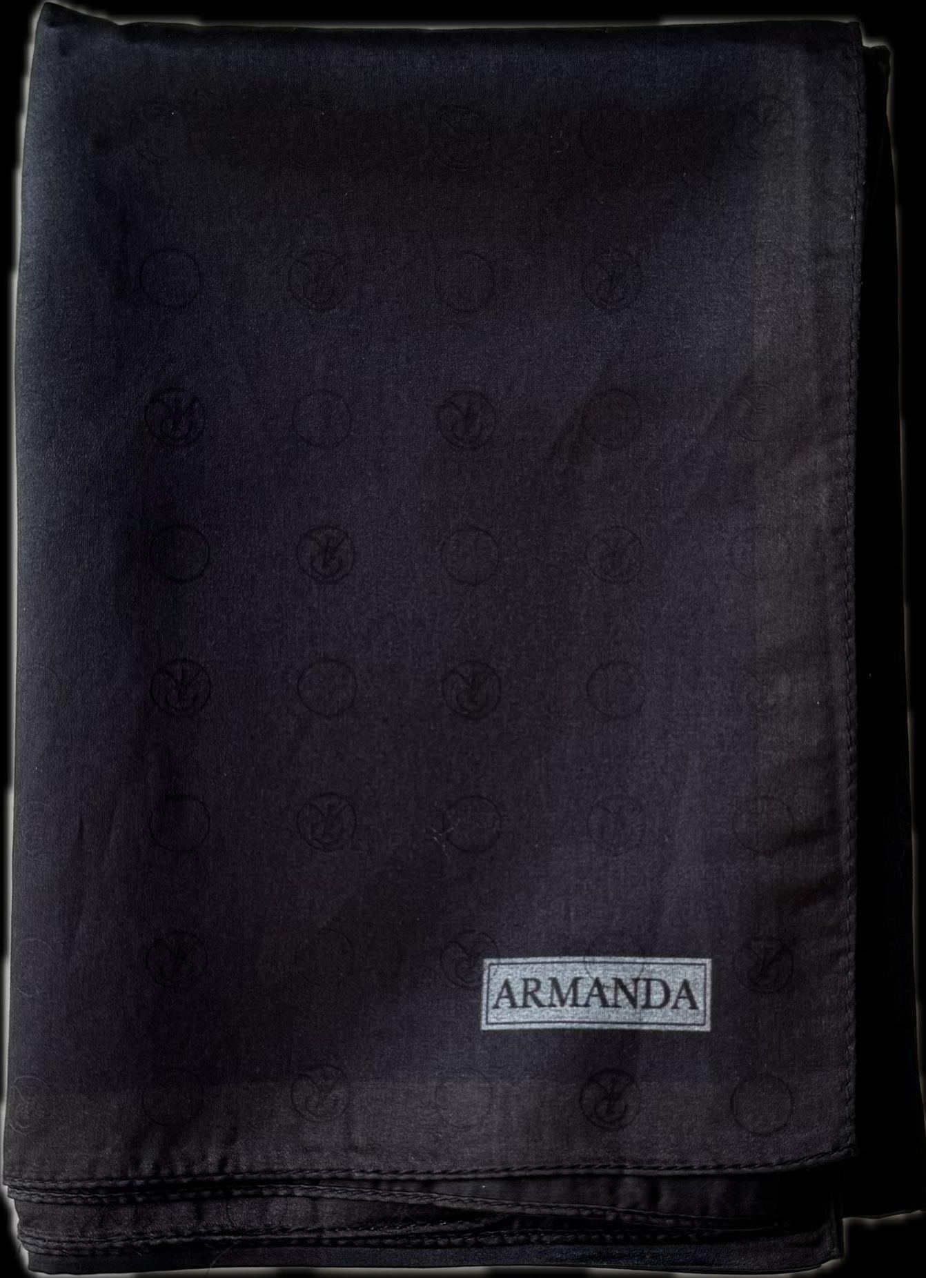 Armanda Hologram Şal 3371-Siyah