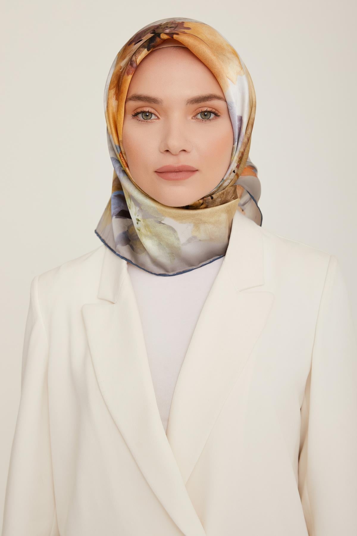 Armine İpek Saten Eşarp 8800D-31