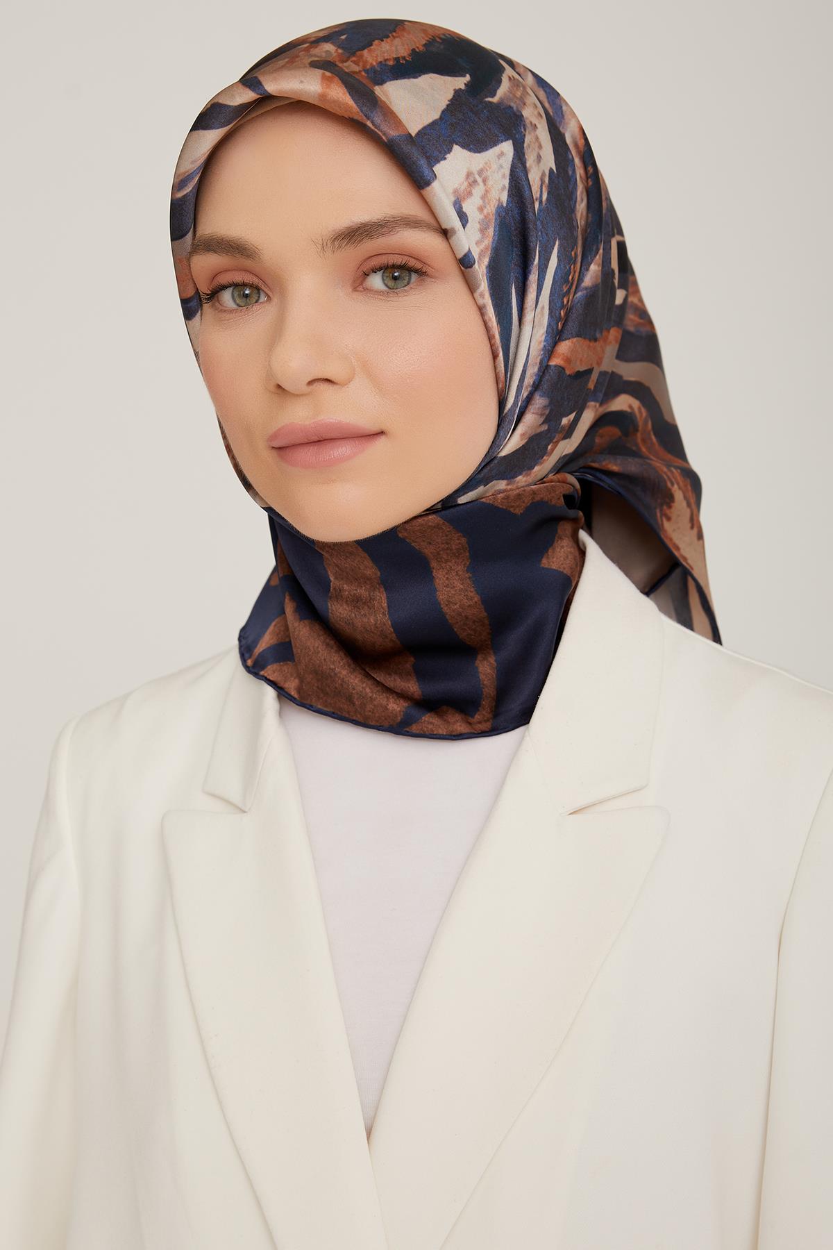 Armine İpek Saten Eşarp 8815D-03