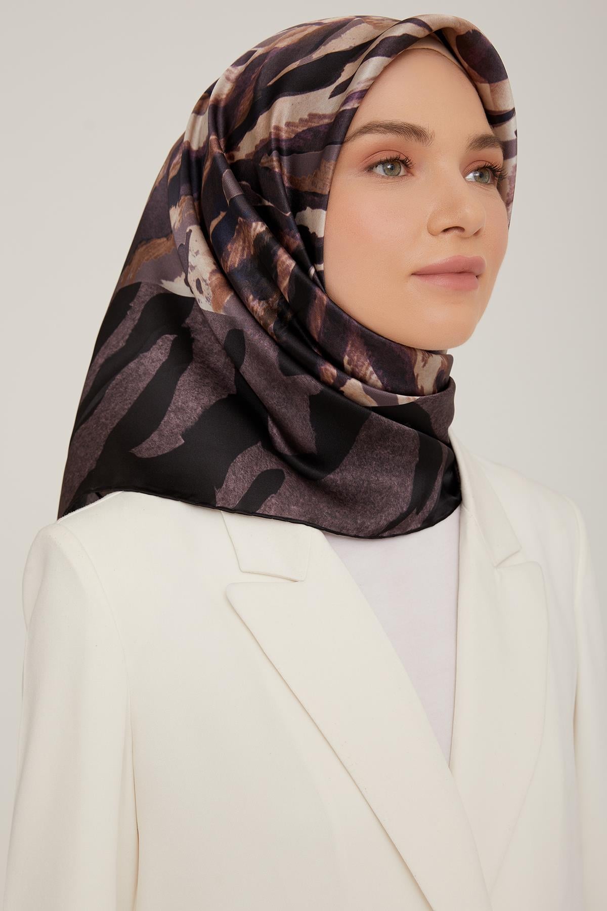 Armine İpek Saten Eşarp 8815D-04