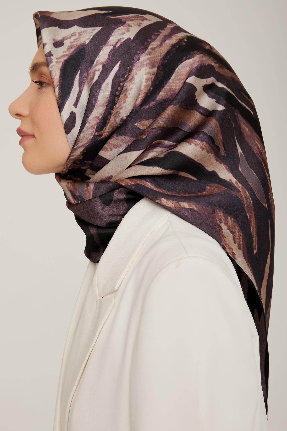 Armine İpek Saten Eşarp 8815D-04