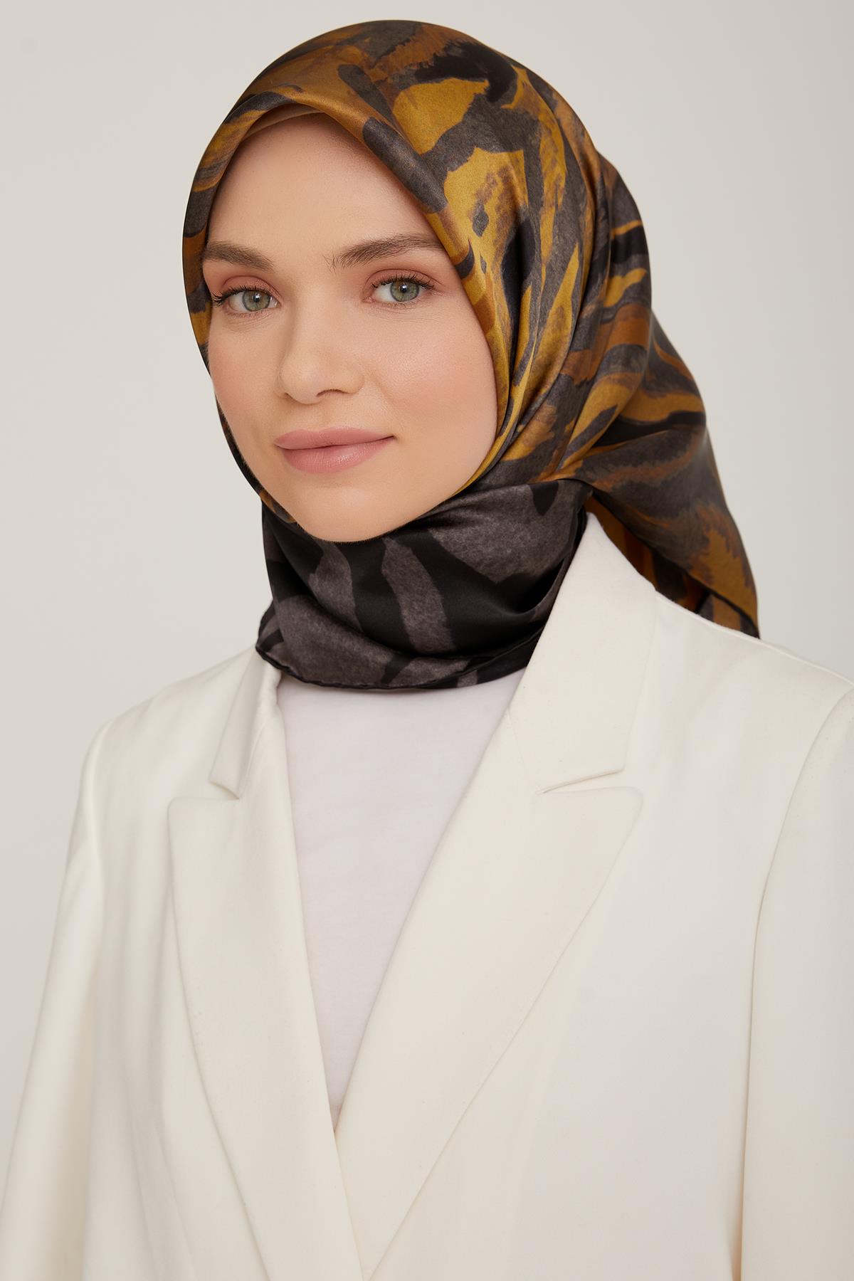 Armine İpek Saten Eşarp 8815D-09