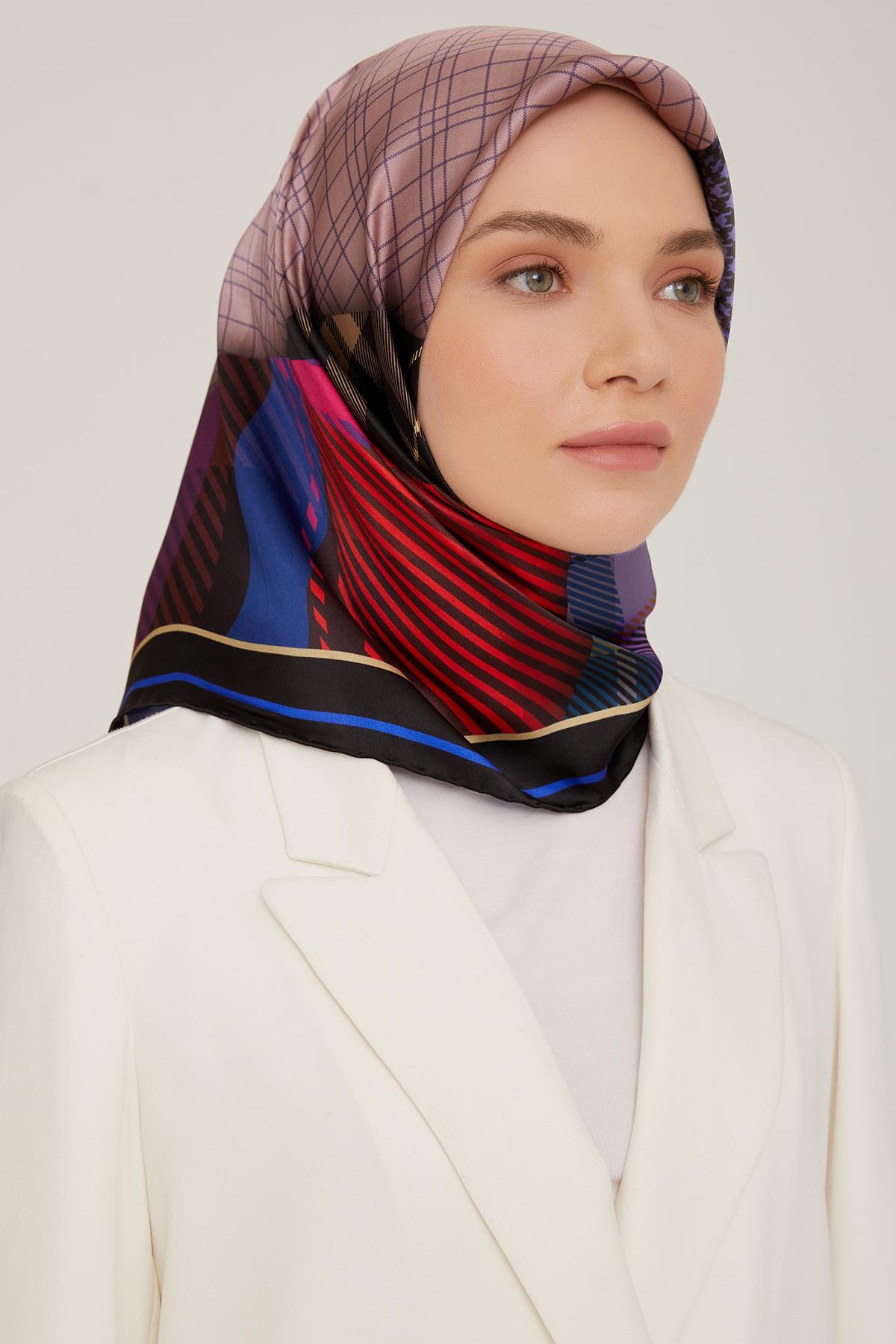 Armine İpek Saten Eşarp 8819D-33