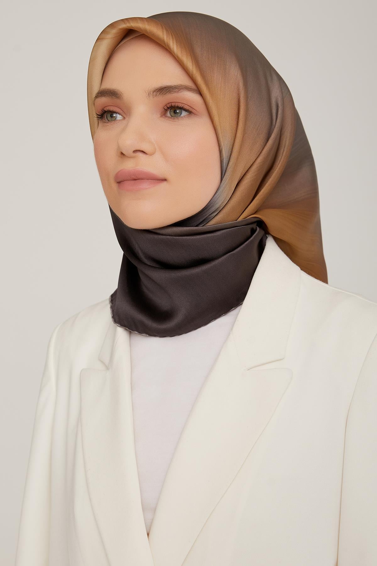 Armine İpek Saten Eşarp 8821D-37