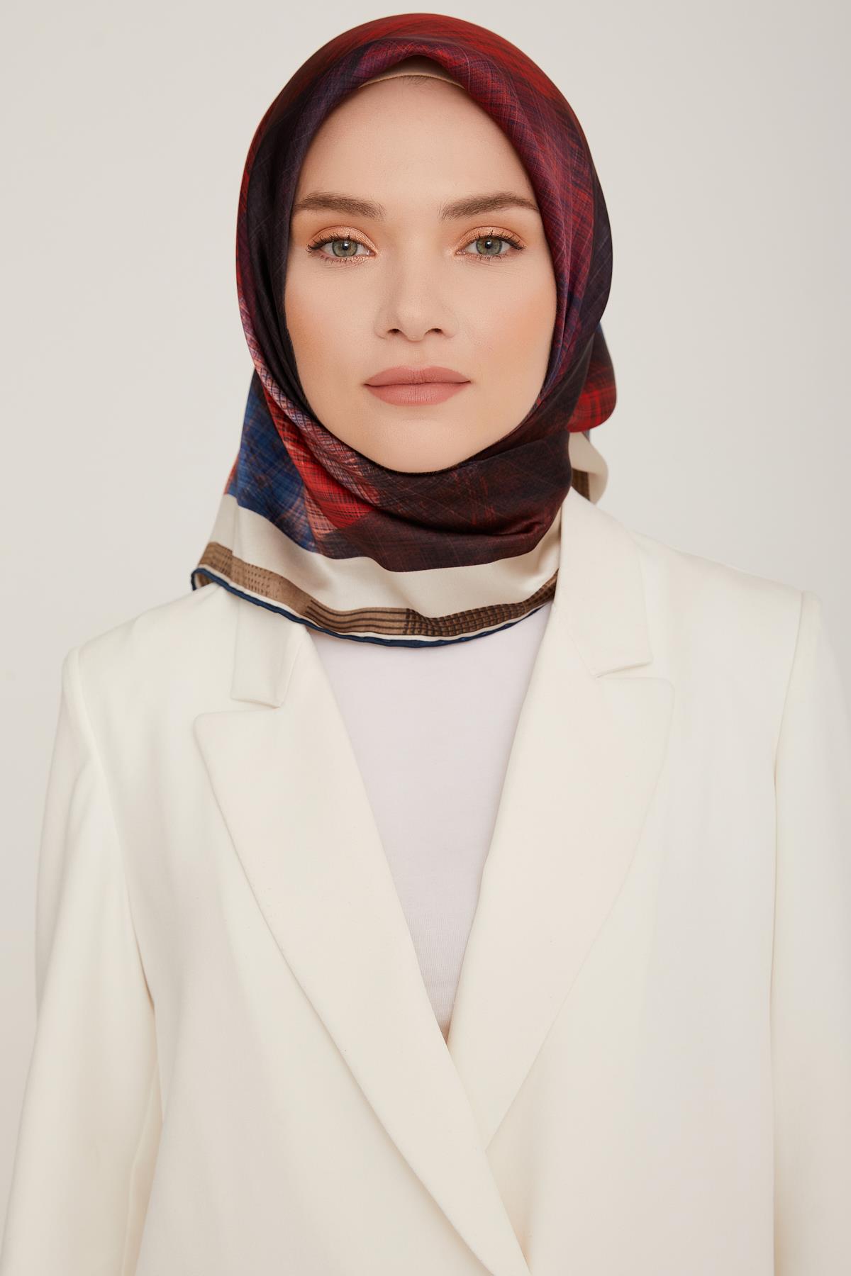 Armine İpek Saten Eşarp 8830D-34