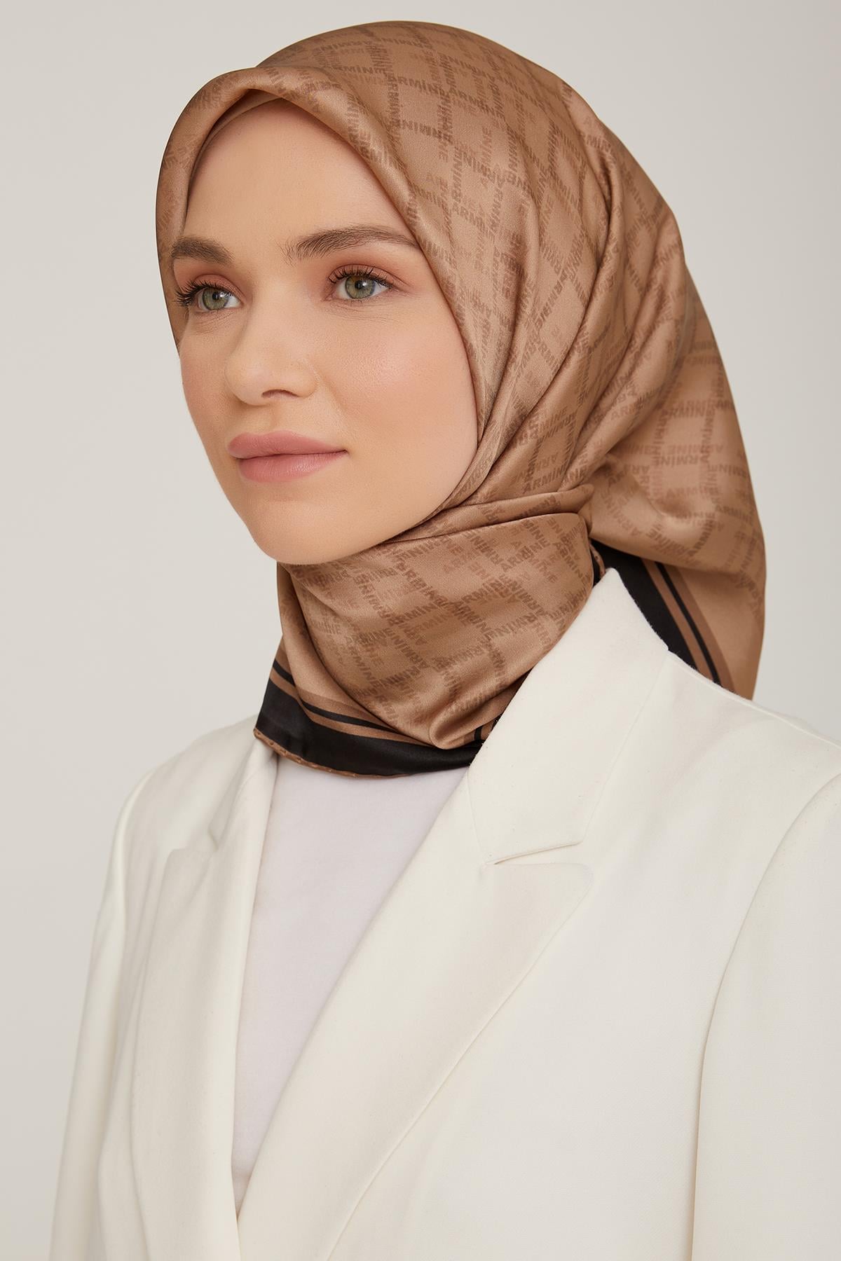 Armine İpek Saten Eşarp 8832D-05