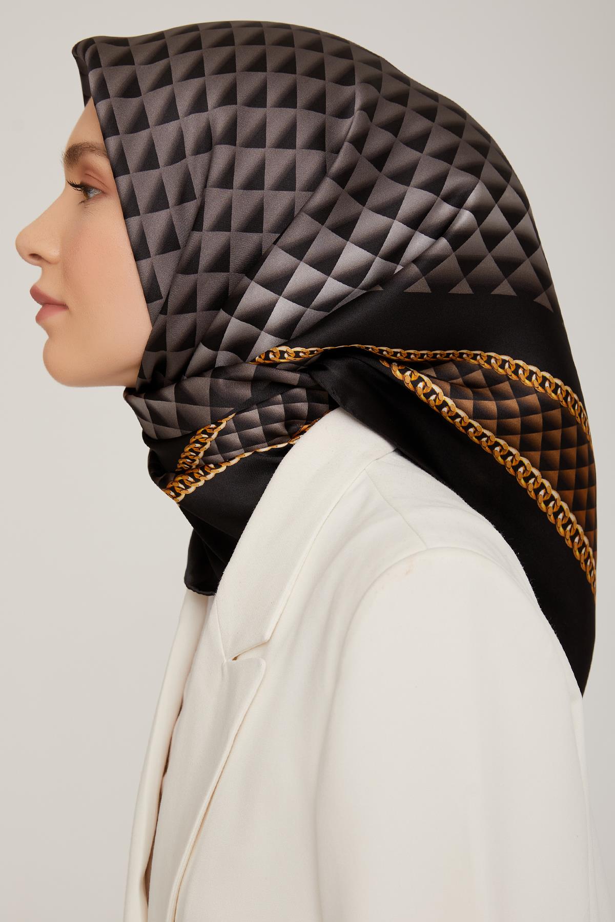 Armine İpek Saten Eşarp 8834D-32