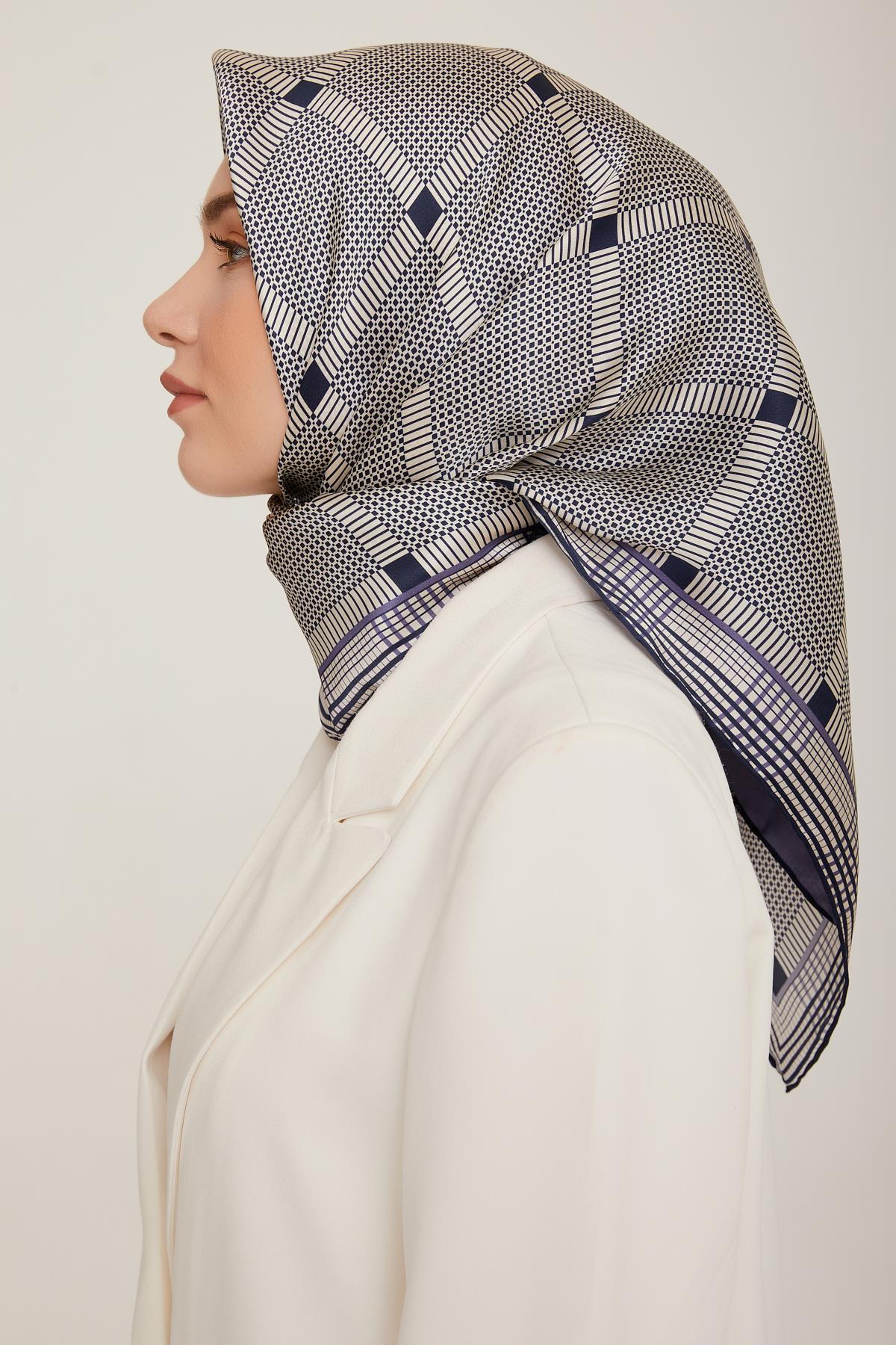 Armine İpek Saten Eşarp 8838D-03