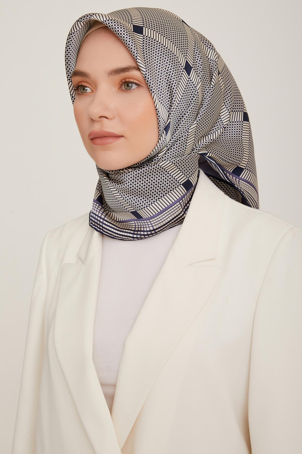 Armine İpek Saten Eşarp 8838D-03