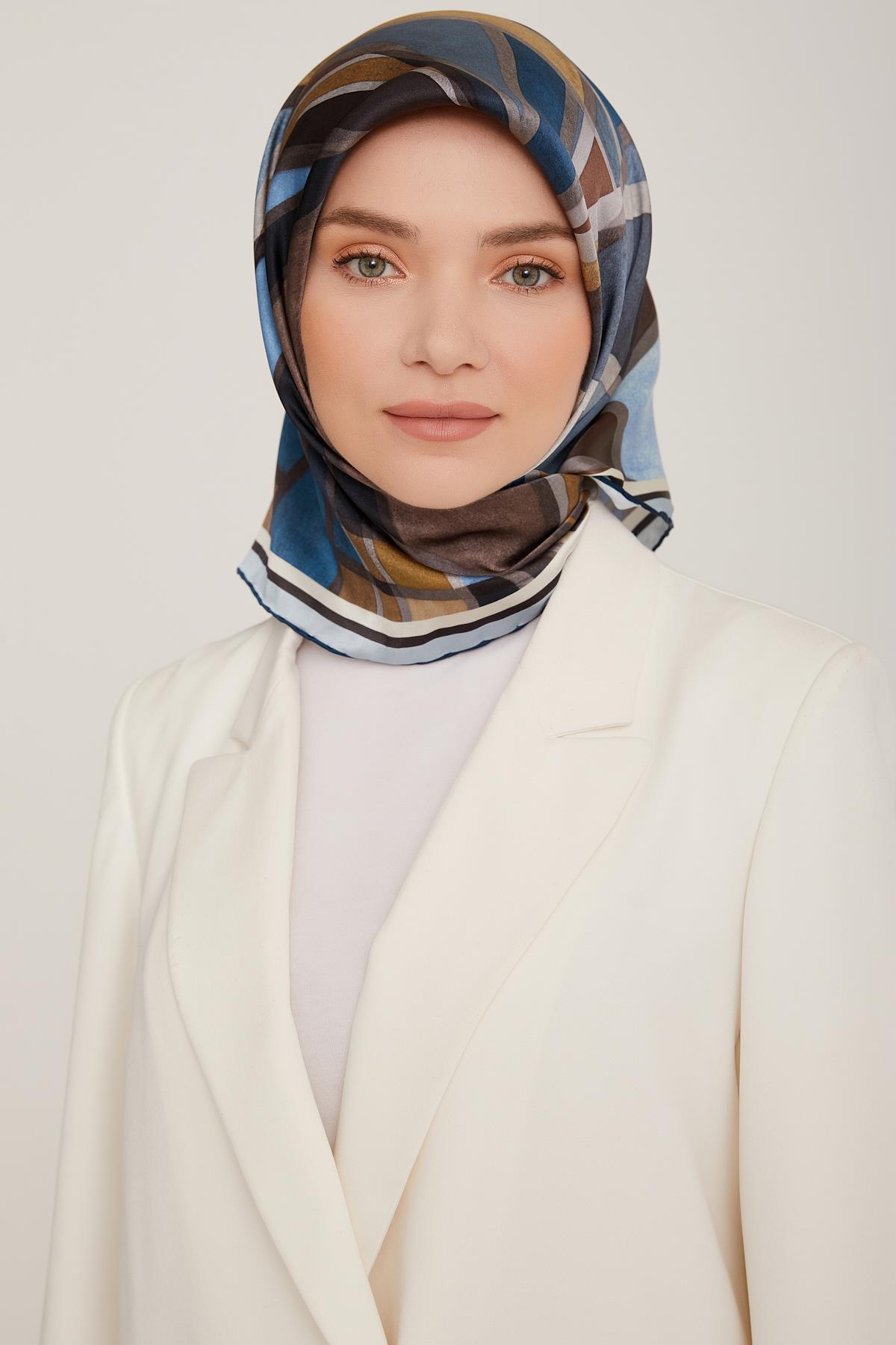 Armine İpek Saten Eşarp 8843D-38