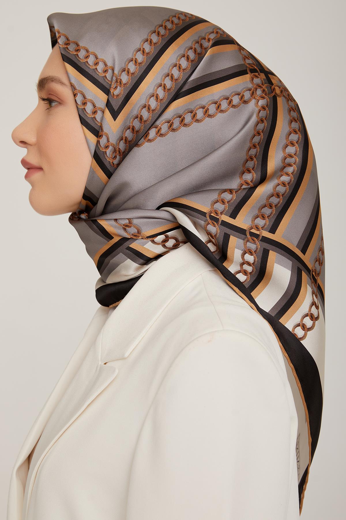 Armine İpek Saten Eşarp 8845D-03