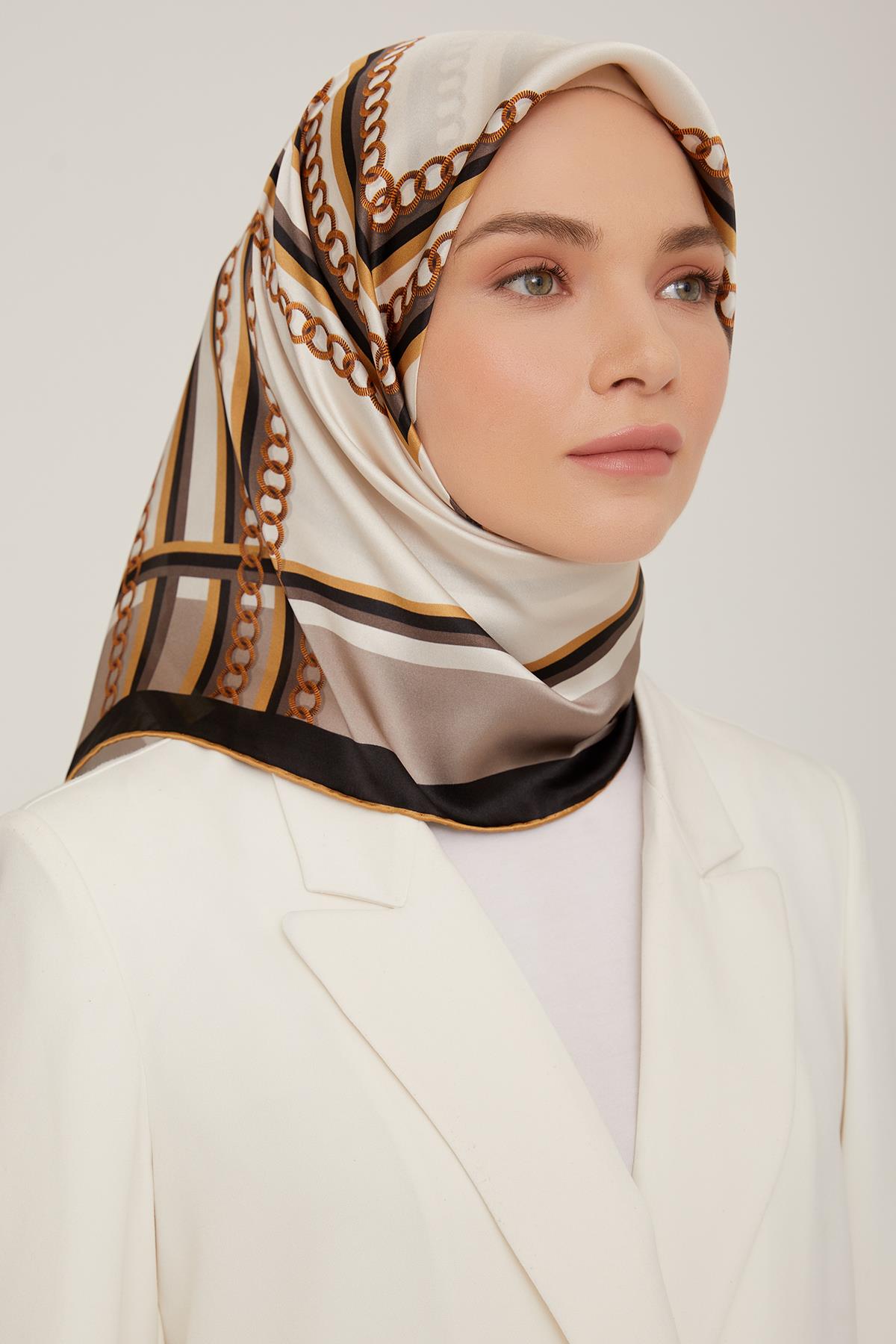 Armine İpek Saten Eşarp 8845D-04