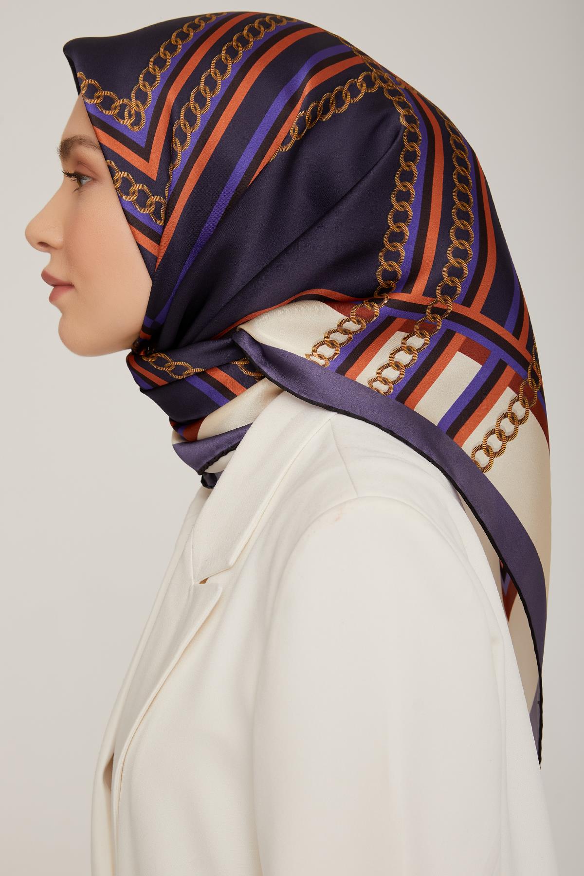 Armine İpek Saten Eşarp 8845D-32