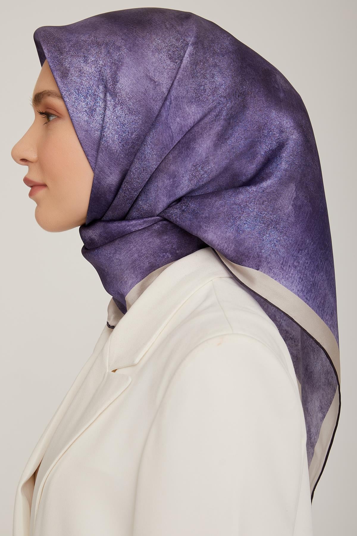 Armine İpek Saten Eşarp 8849D-01