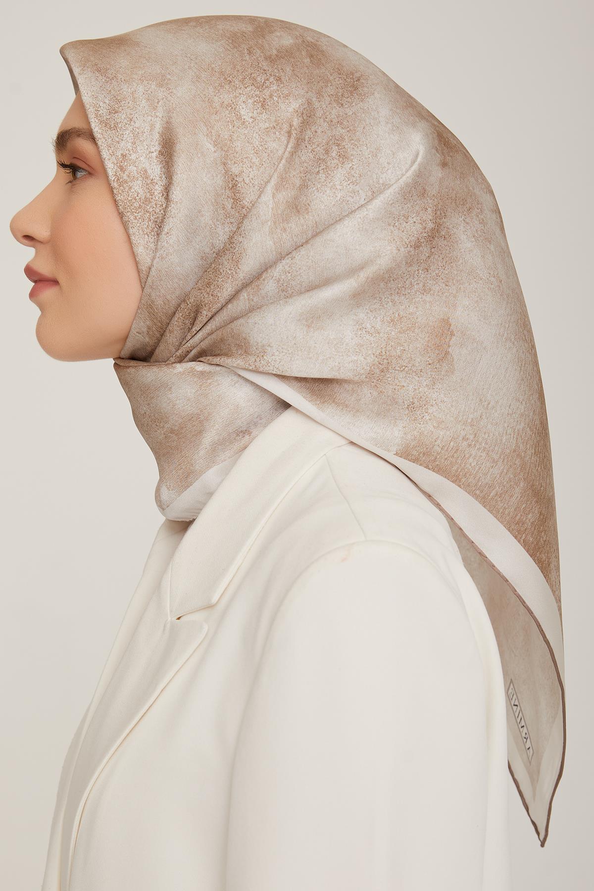 Armine İpek Saten Eşarp 8849D-10