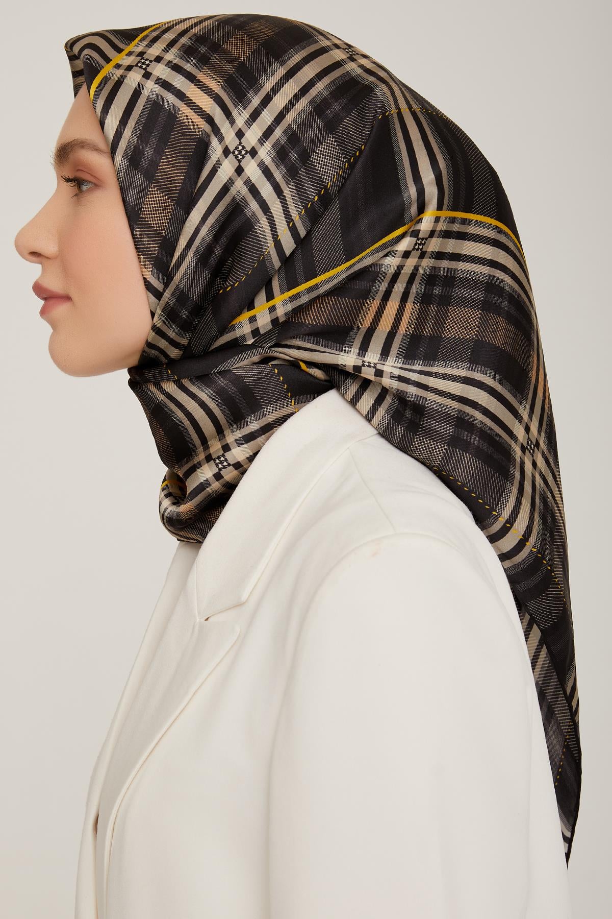 Armine İpek Saten Eşarp 8852D-55