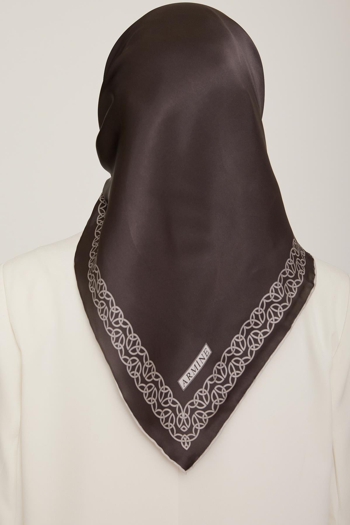 Armine İpek Saten Eşarp 8855D-31