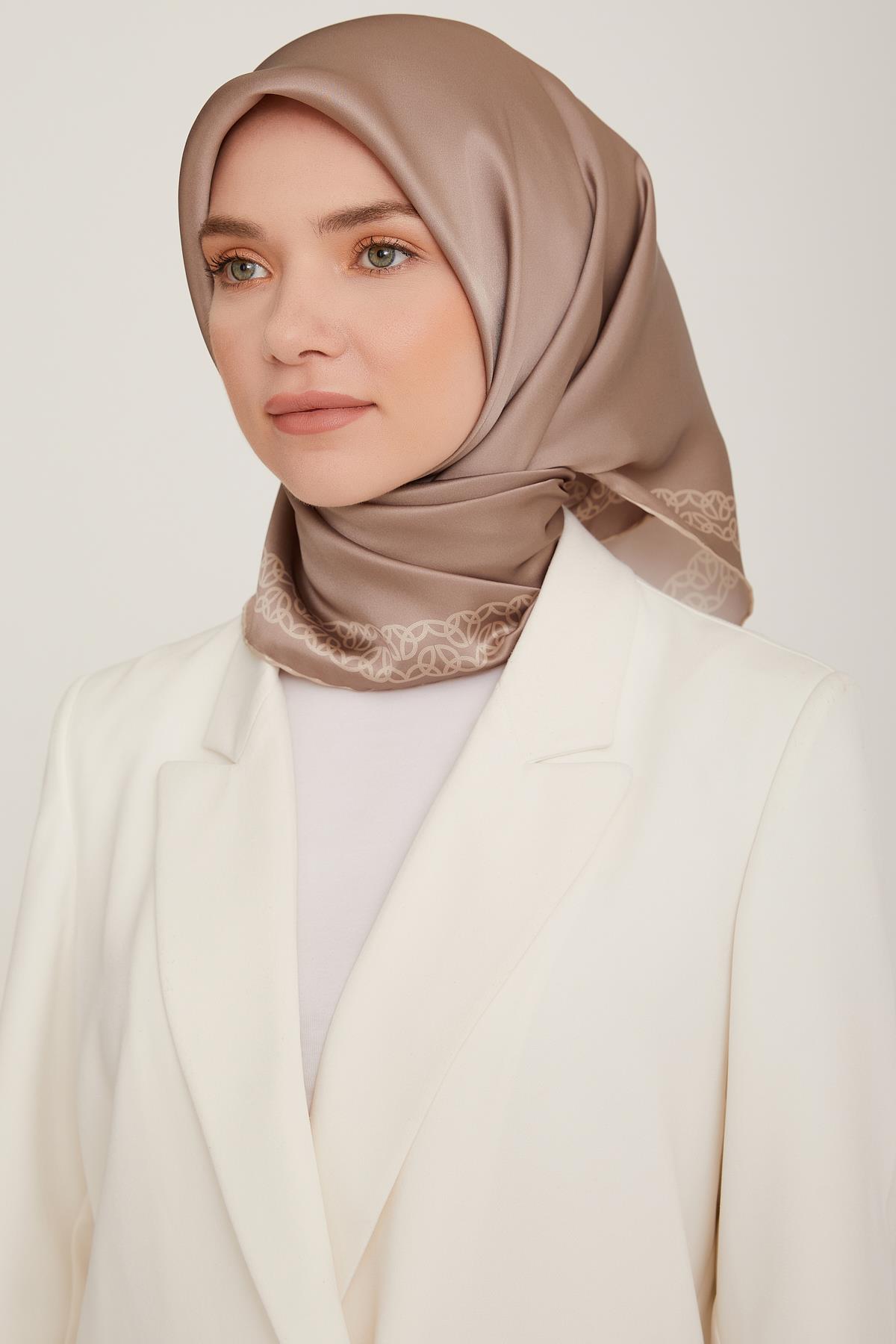 Armine İpek Saten Eşarp 8855D-39
