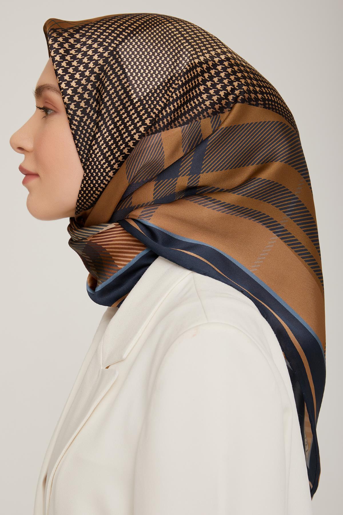 Armine İpek Tivil Eşarp 8819D-01