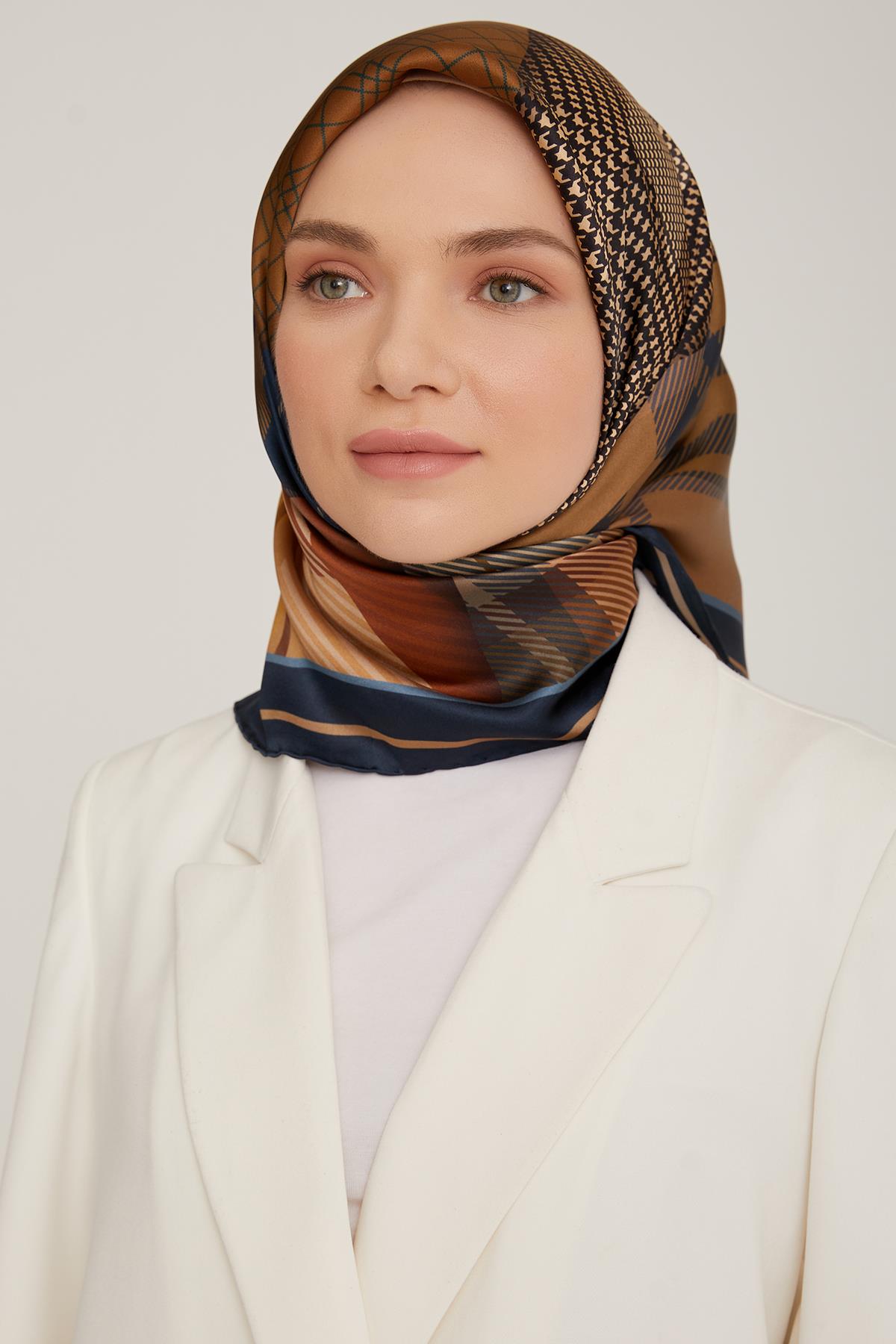 Armine İpek Tivil Eşarp 8819D-01