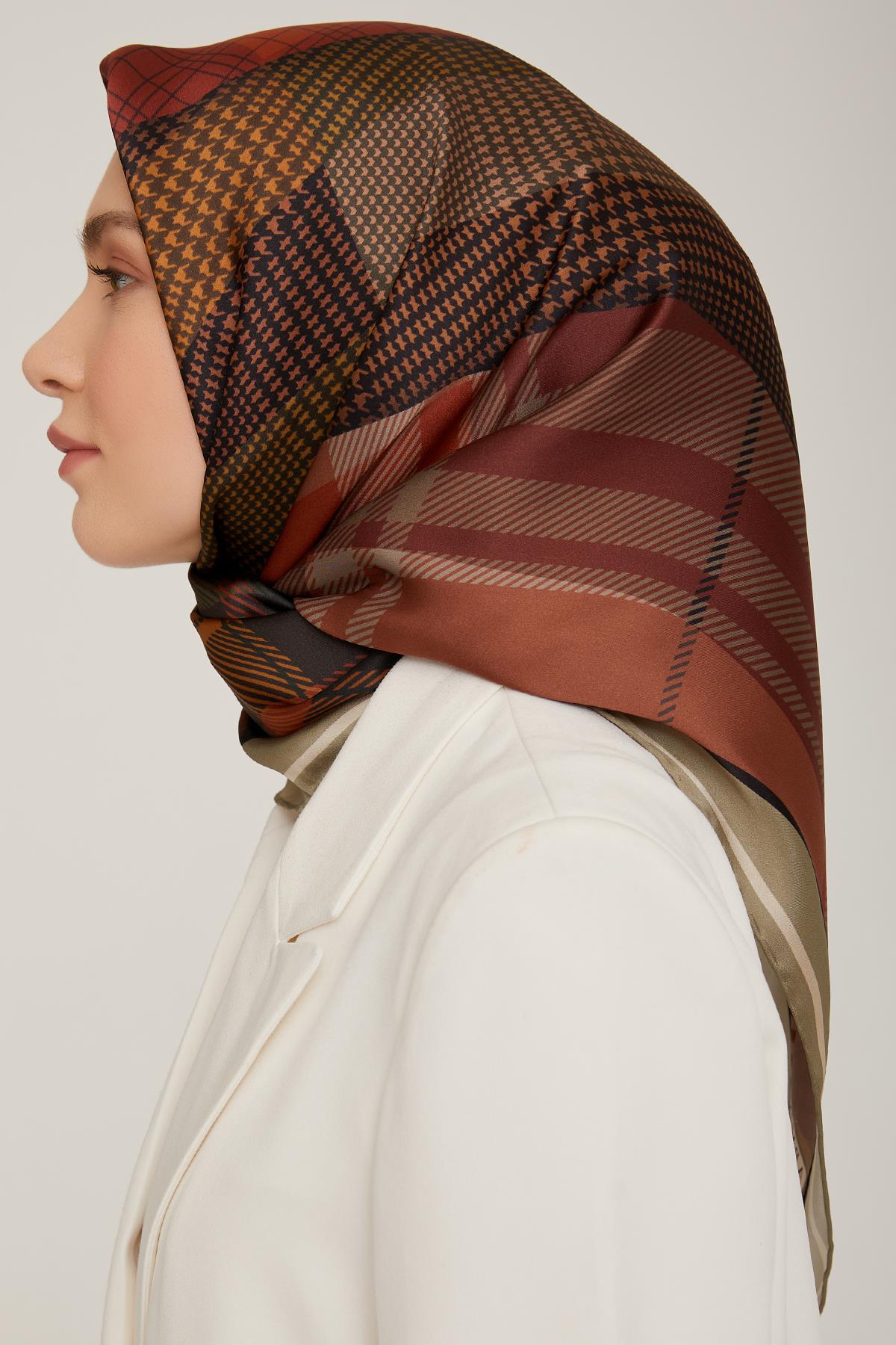 Armine İpek Tivil Eşarp 8819D-32