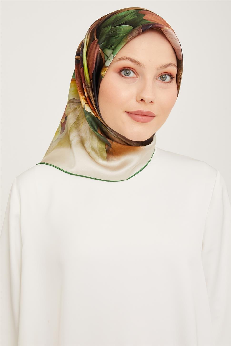 Armine İpek Tivil Eşarp 9001D E23KA9001D02-33