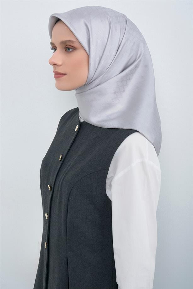 Armine Jakarlı İpek Eşarp 2003D E25KA2003D01-24