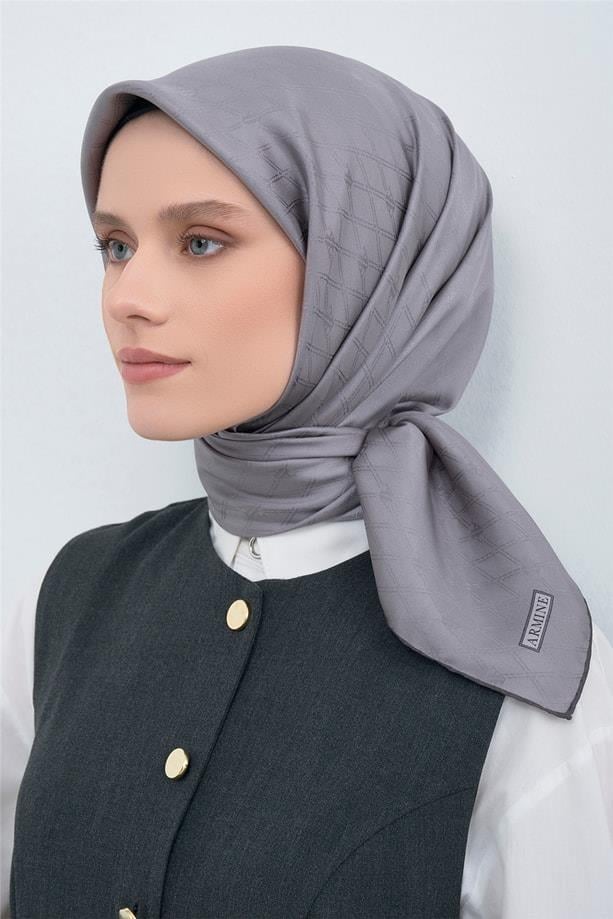 Armine Jakarlı İpek Eşarp 2003D E25KA2003D01-23