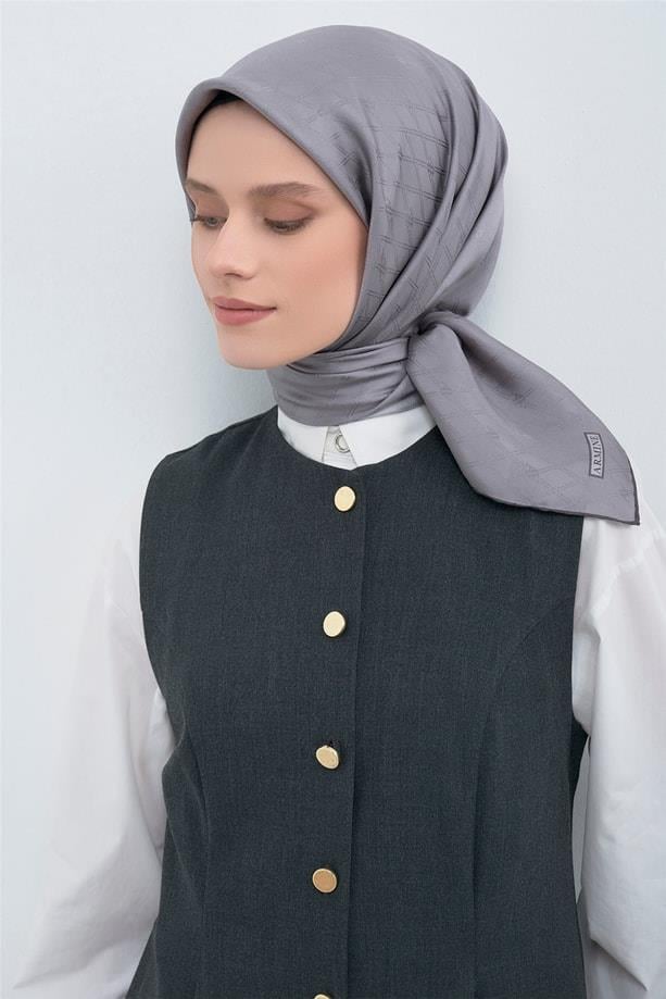 Armine Jakarlı İpek Eşarp 2003D E25KA2003D01-23