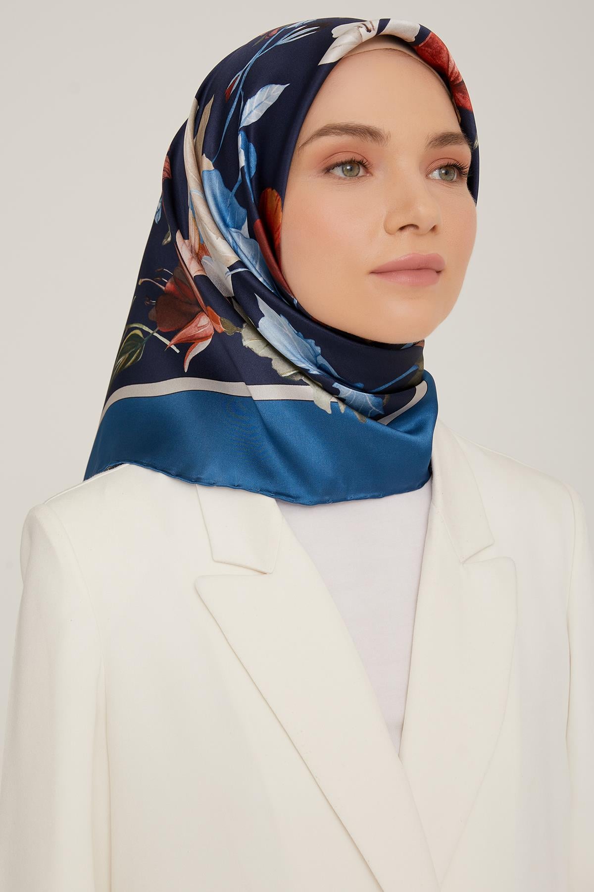 Armine Saten ipek Eşarp 8831D-01