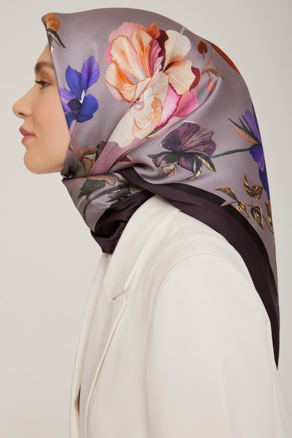 Armine Saten ipek Eşarp 8831D-50