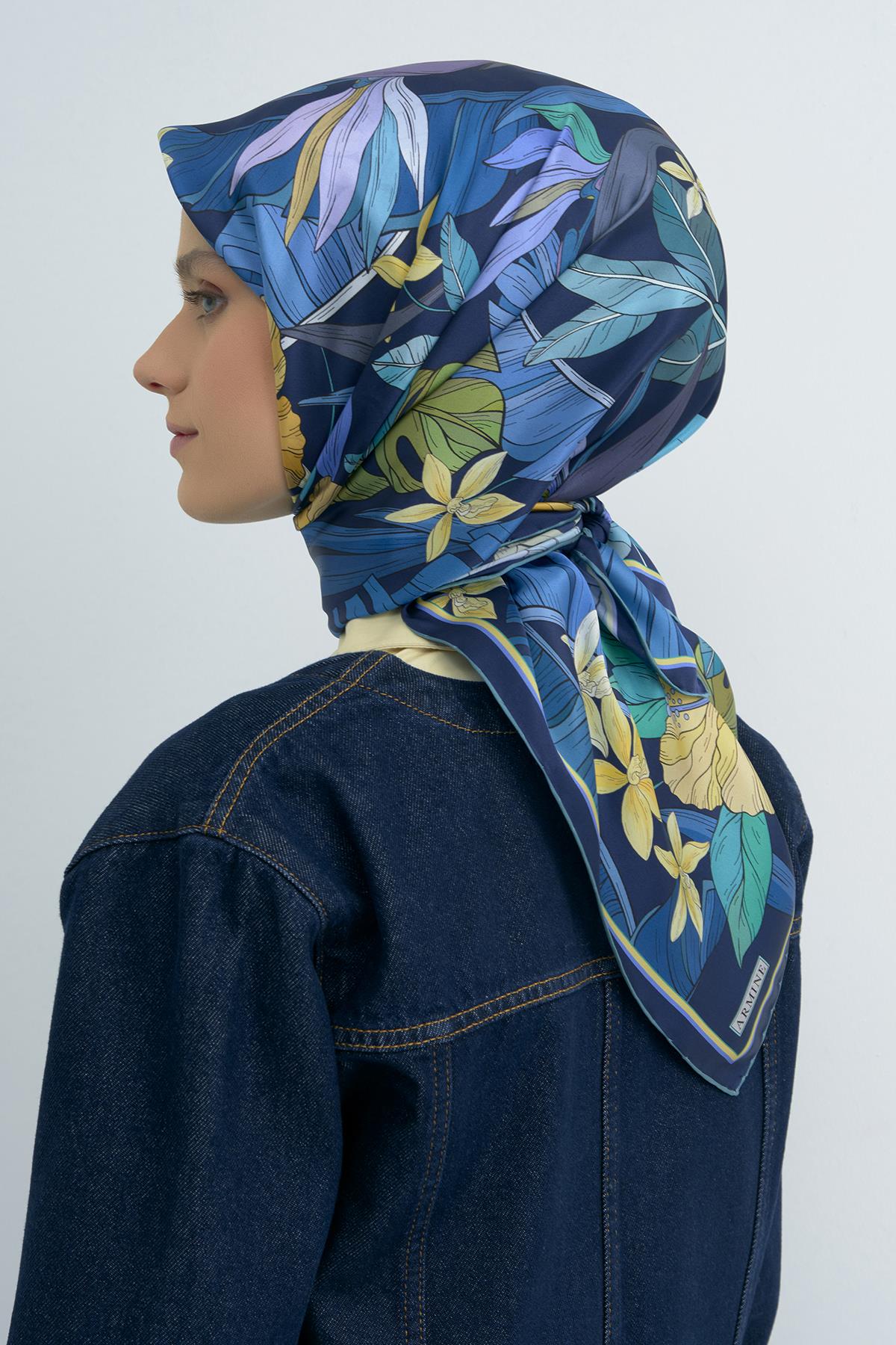 Armine Saten İpek Eşarp 9500D E26YA9500D01-32