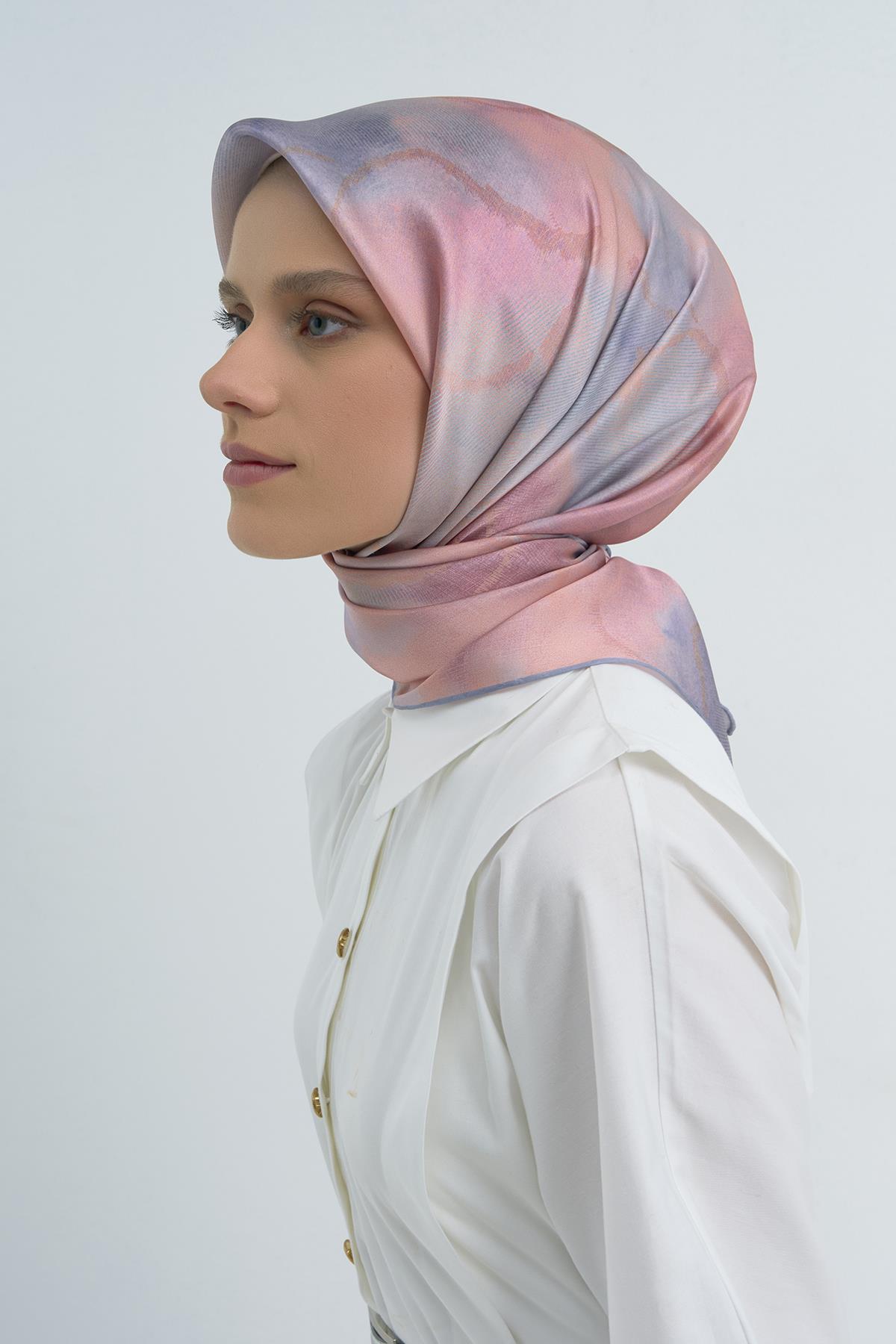 Armine Saten İpek Eşarp 9501D E26YA9501D01-81