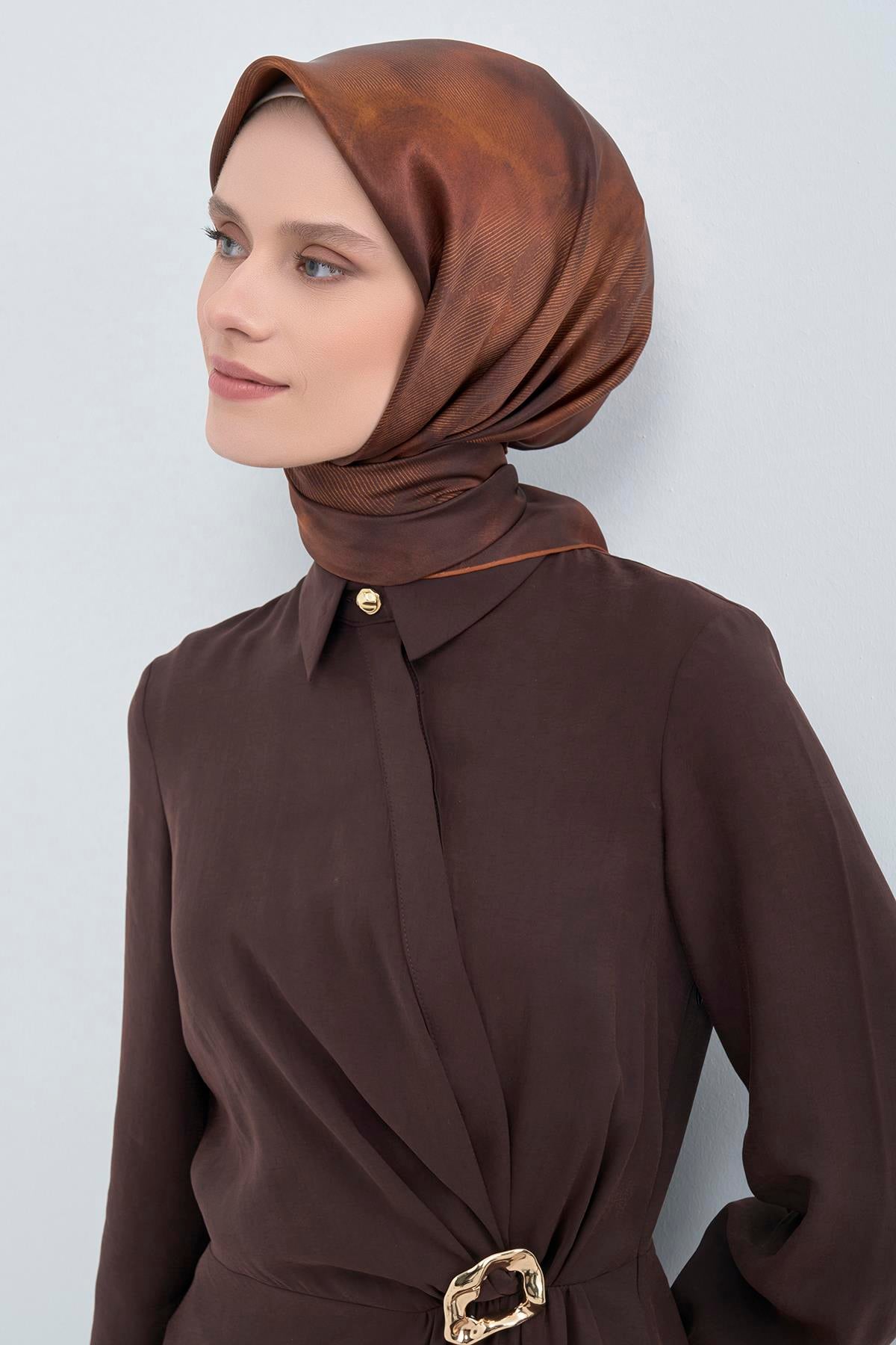 Armine Saten İpek Eşarp 9501D E26YA9501D01-06
