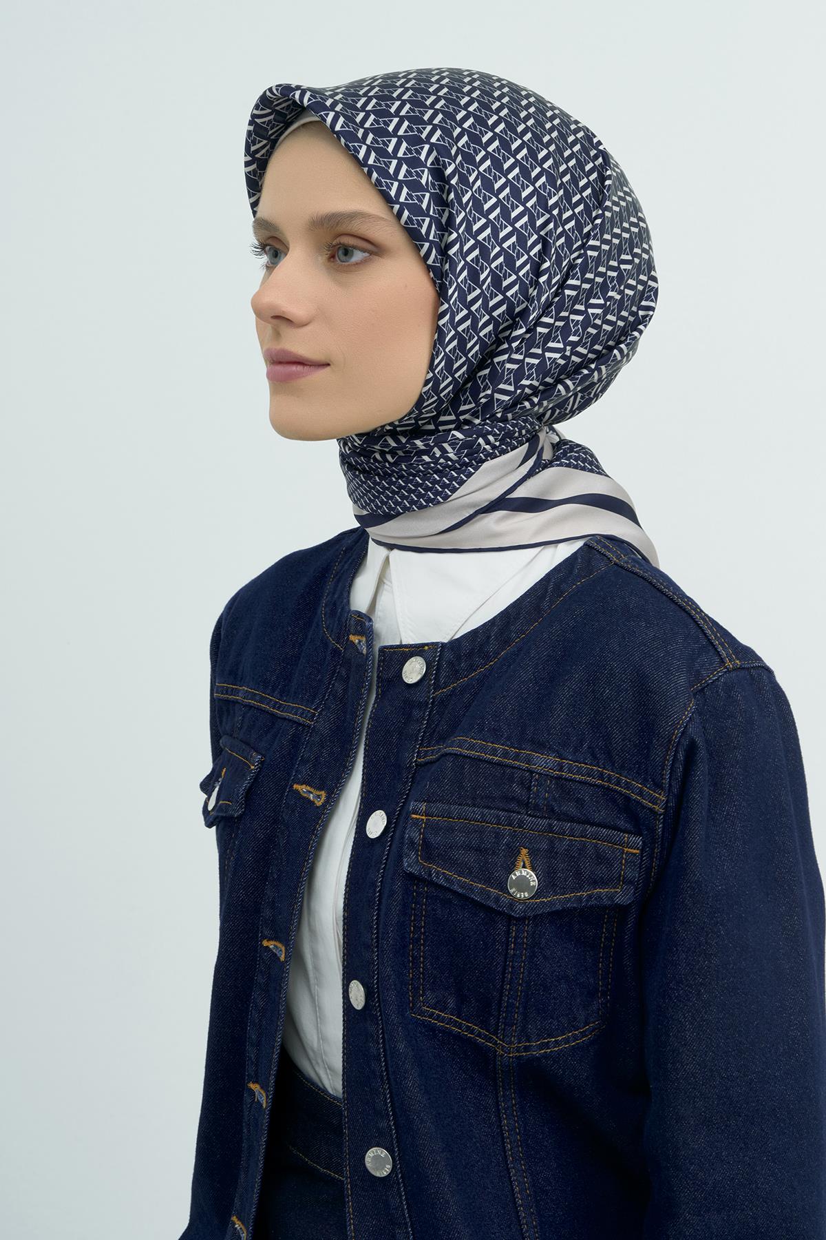 Armine Saten İpek Eşarp 9502D E26YA9502D01-09