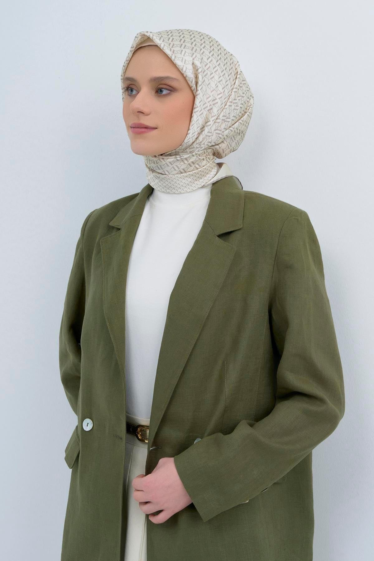 Armine Saten İpek Eşarp 9502D E26YA9502D01-80
